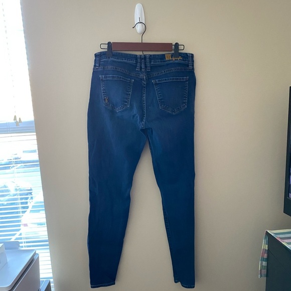 Women’s Kut From The Kloth Viv Toothpick Skinny Dark Wash Jeans Size 6 - Picture 2 of 3